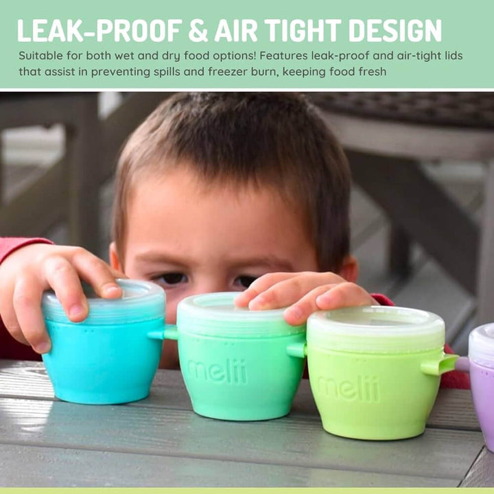 Melii Silicone Snap &amp; Go Pods - 4 piece set