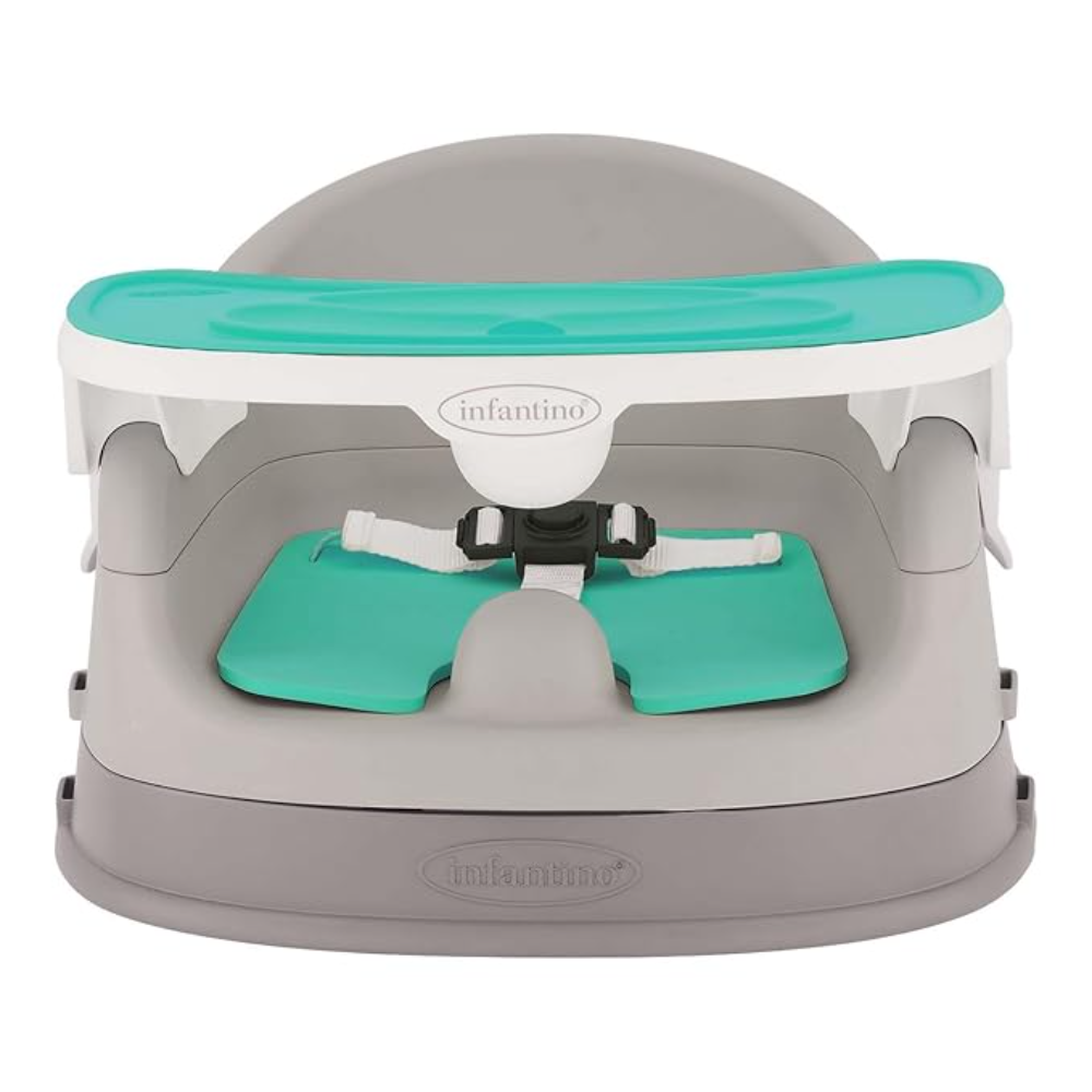 Infantino Grow-with-me 4-in-1 Two-Can-Dine Deluxe Feeding Booster Seat