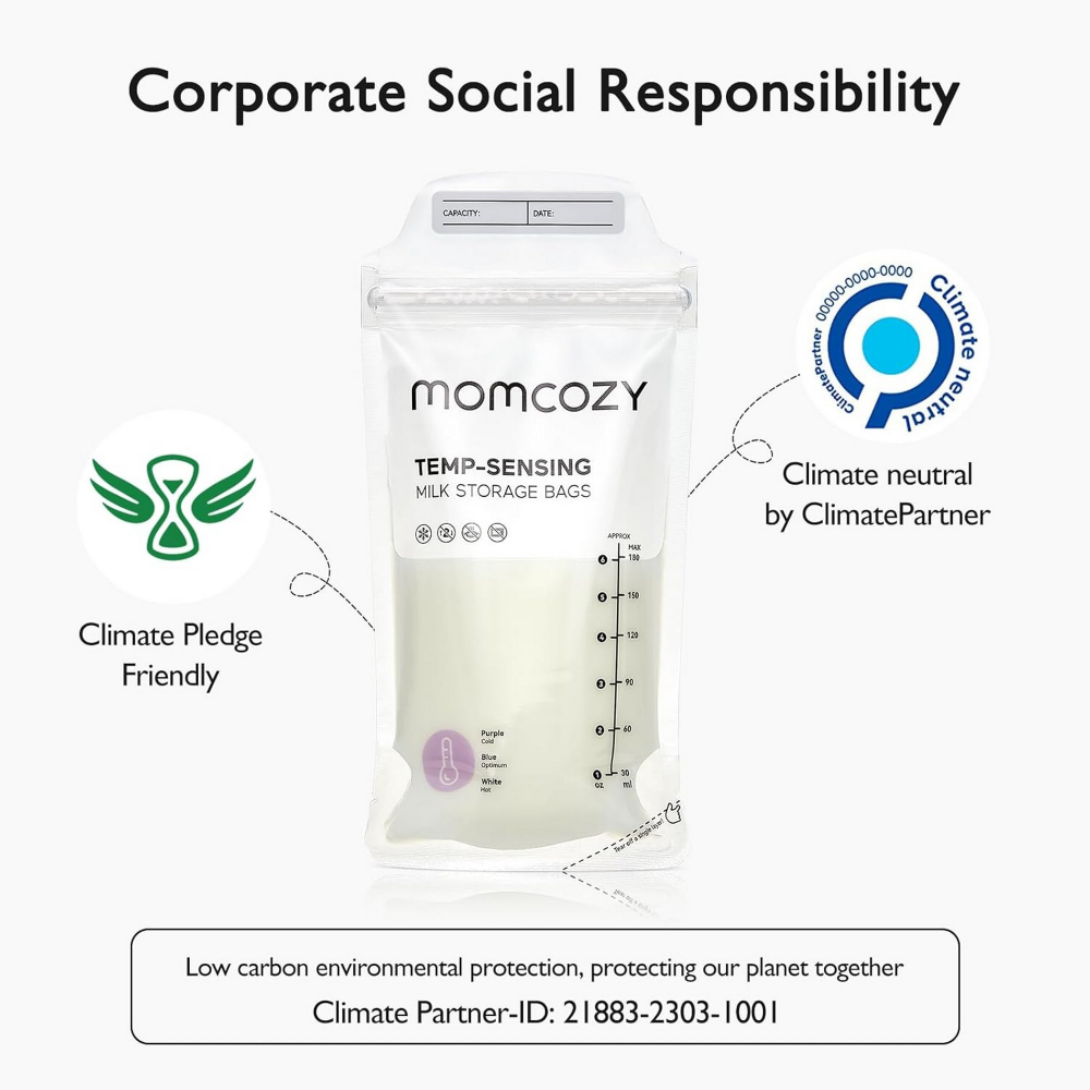 Momcozy Maternity Breastmilk Bag - 50pcs