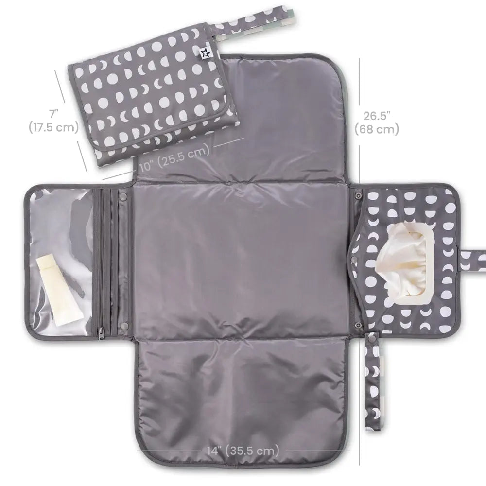 Tiny Twinkle Portable Diaper Changing Pad - Luna