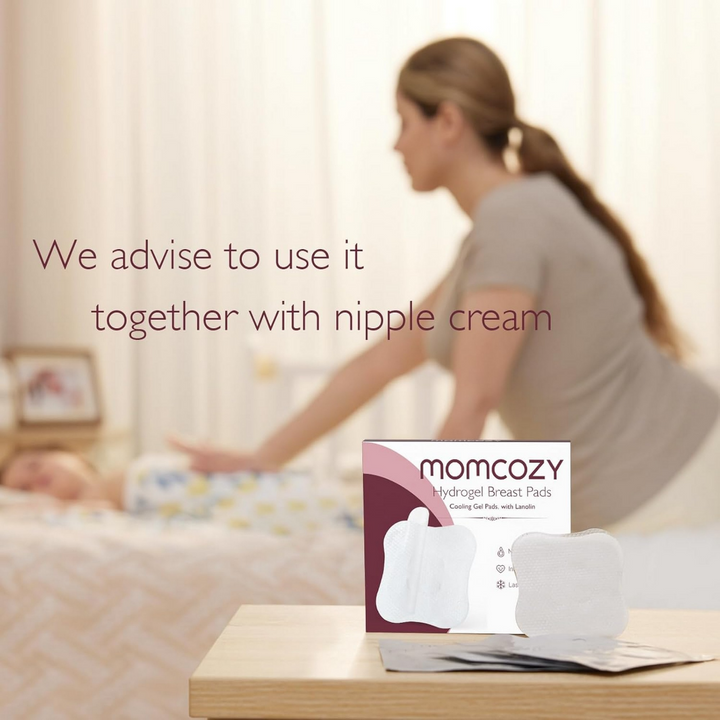 Momcozy Maternity Soothing Gel Pads White