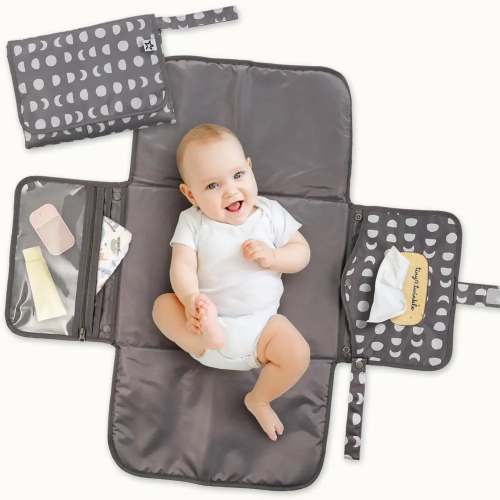 Tiny Twinkle Portable Diaper Changing Pad - Luna