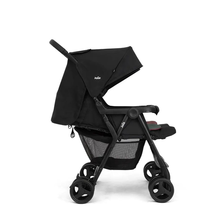 Joie Aire Twin Stroller with Rain Cover - Shale