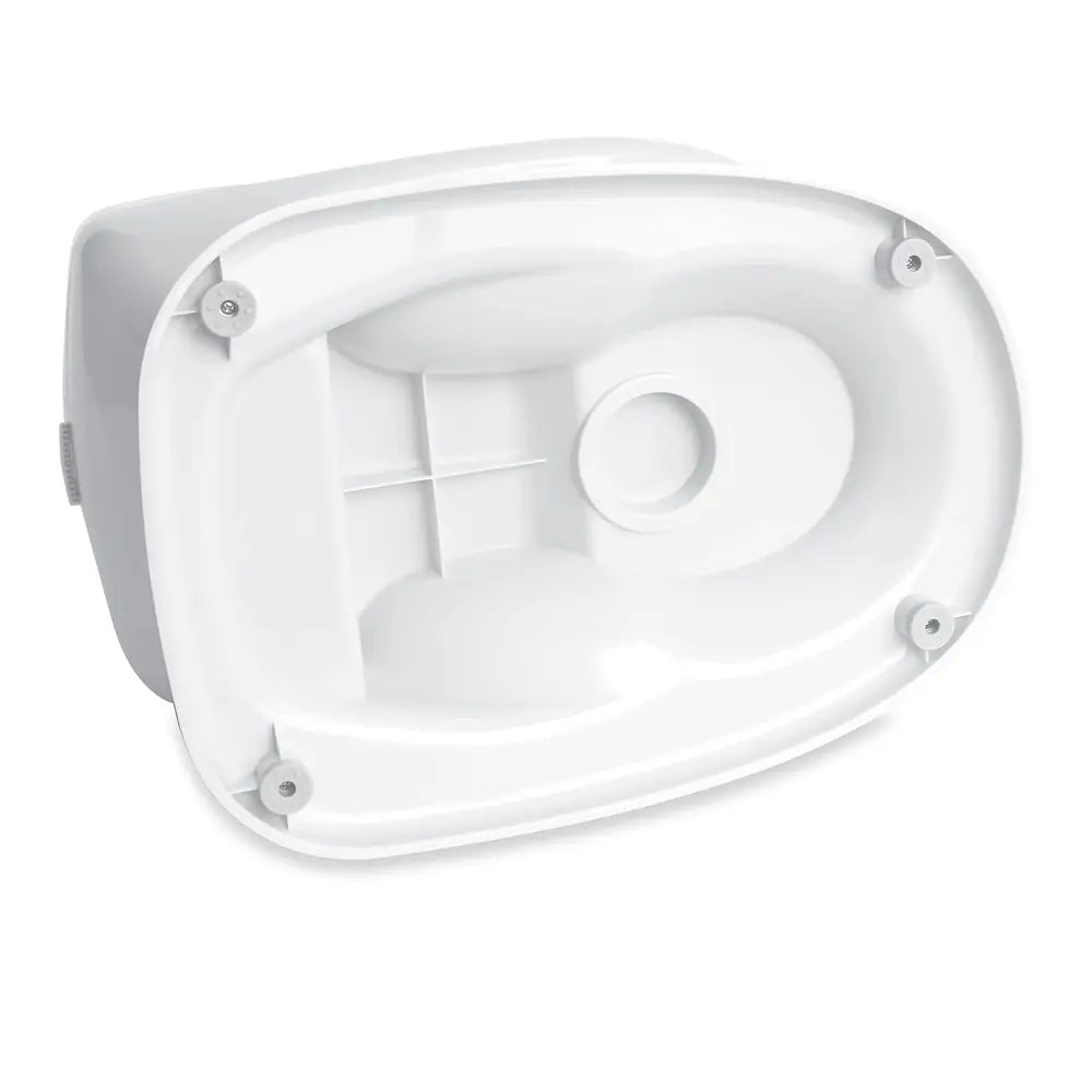 Nuby My Real Potty Training Toilet with Life-Like Flush Button &amp; Sound for Toddlers &amp; Kids, White