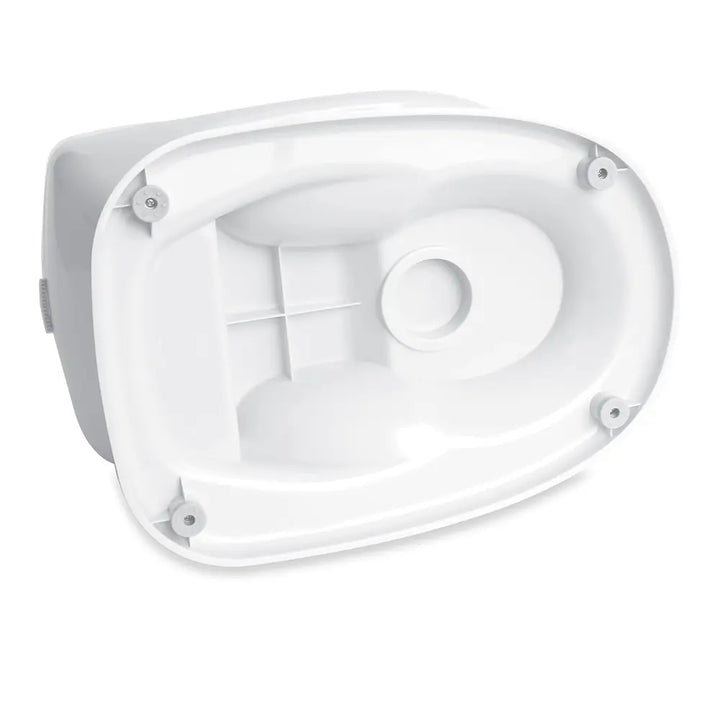 Nuby My Real Potty Training Toilet with Life-Like Flush Button &amp; Sound for Toddlers &amp; Kids, White