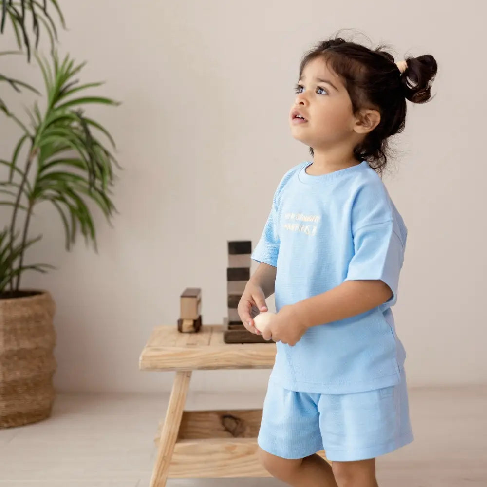Mellow Muffin Tee - Blue