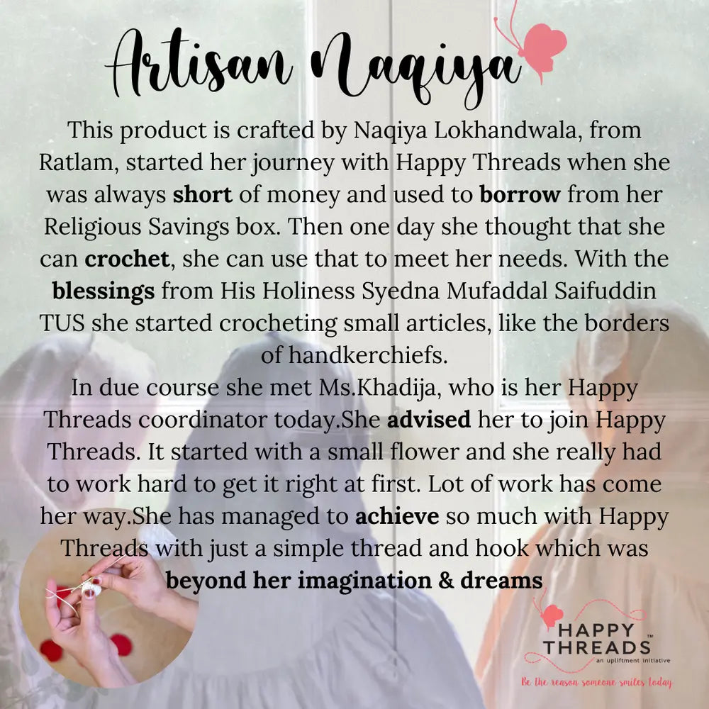 Happy Threads Handcrafted Crochet Sheep Toy – Soft, Cuddly &amp; Adorable Gift