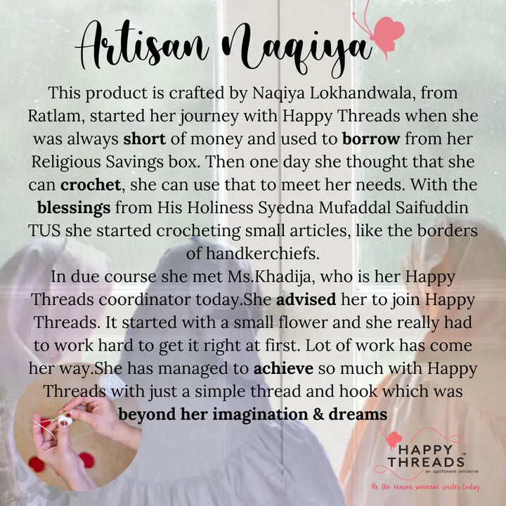 Happy Threads Handcrafted Crochet Sheep Toy – Soft, Cuddly &amp; Adorable Gift