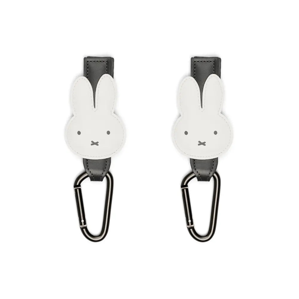 Dooky Miffy Buggy Hooks for Stroller &amp; Pram, Universal Baby Stroller Hooks - Set of 2