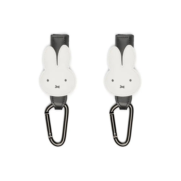 Dooky Miffy Buggy Hooks for Stroller &amp; Pram, Universal Baby Stroller Hooks - Set of 2