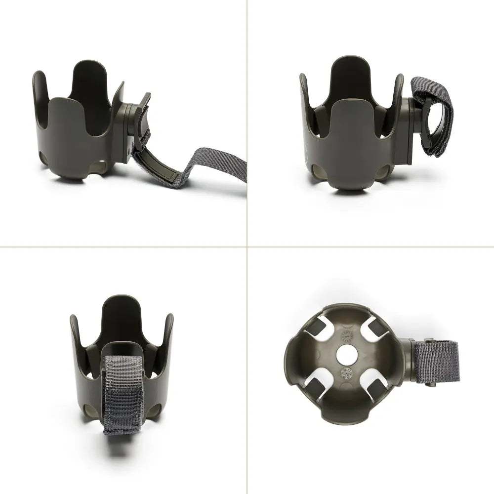 Dooky Miffy Universal Cup Holder for Baby Stroller, Pram &amp; Pushchair, 360° Flexible, Anti-Slip &amp; BPA-Free Drink Holder, Fits Bottles &amp; Cups