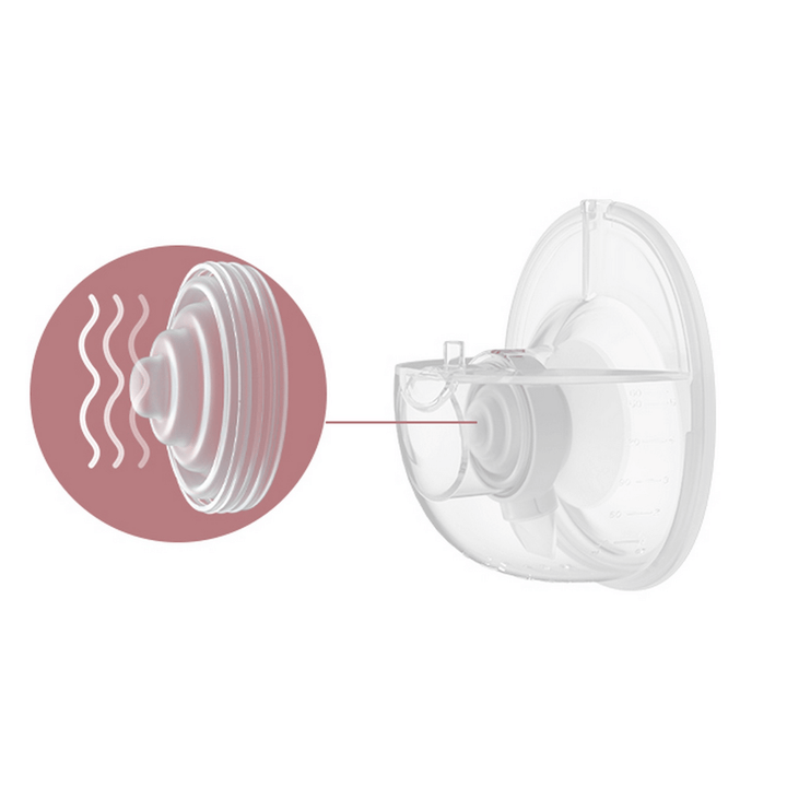 Momcozy Breastfeeding Access Silicone Diaphragm + Valve  for M5 Transparent