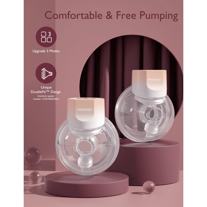Momcozy Breast Pump S12 Pro Double Pink