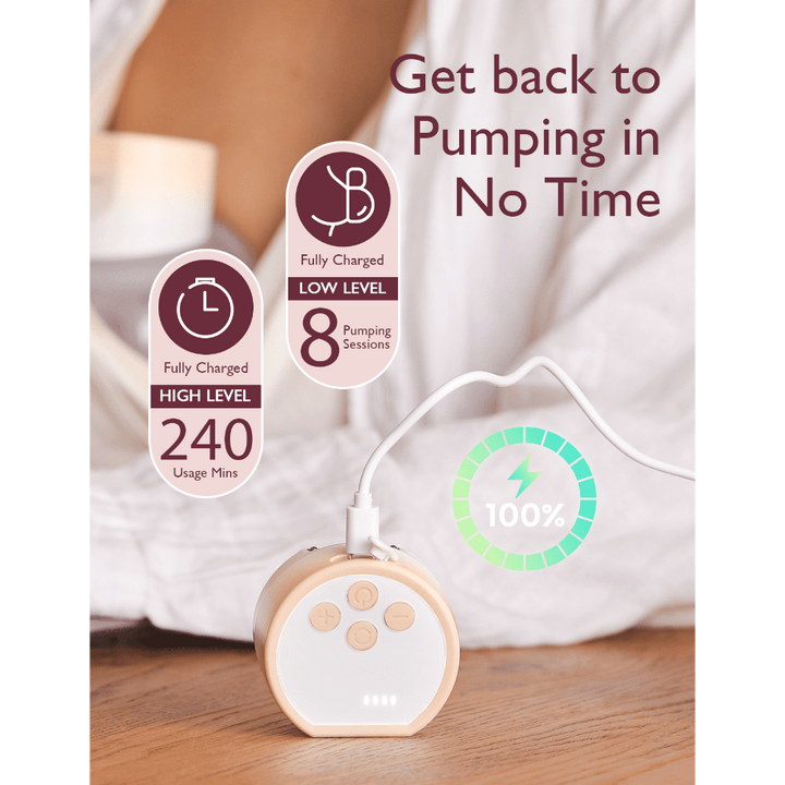 Momcozy Breast Pump S12 Pro Double Pink