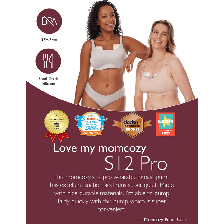 Momcozy Breast Pump S12 Pro Double Pink