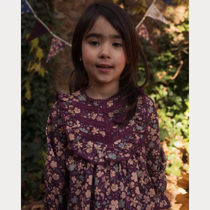 Early Sunday Lauren Blouse - Plum