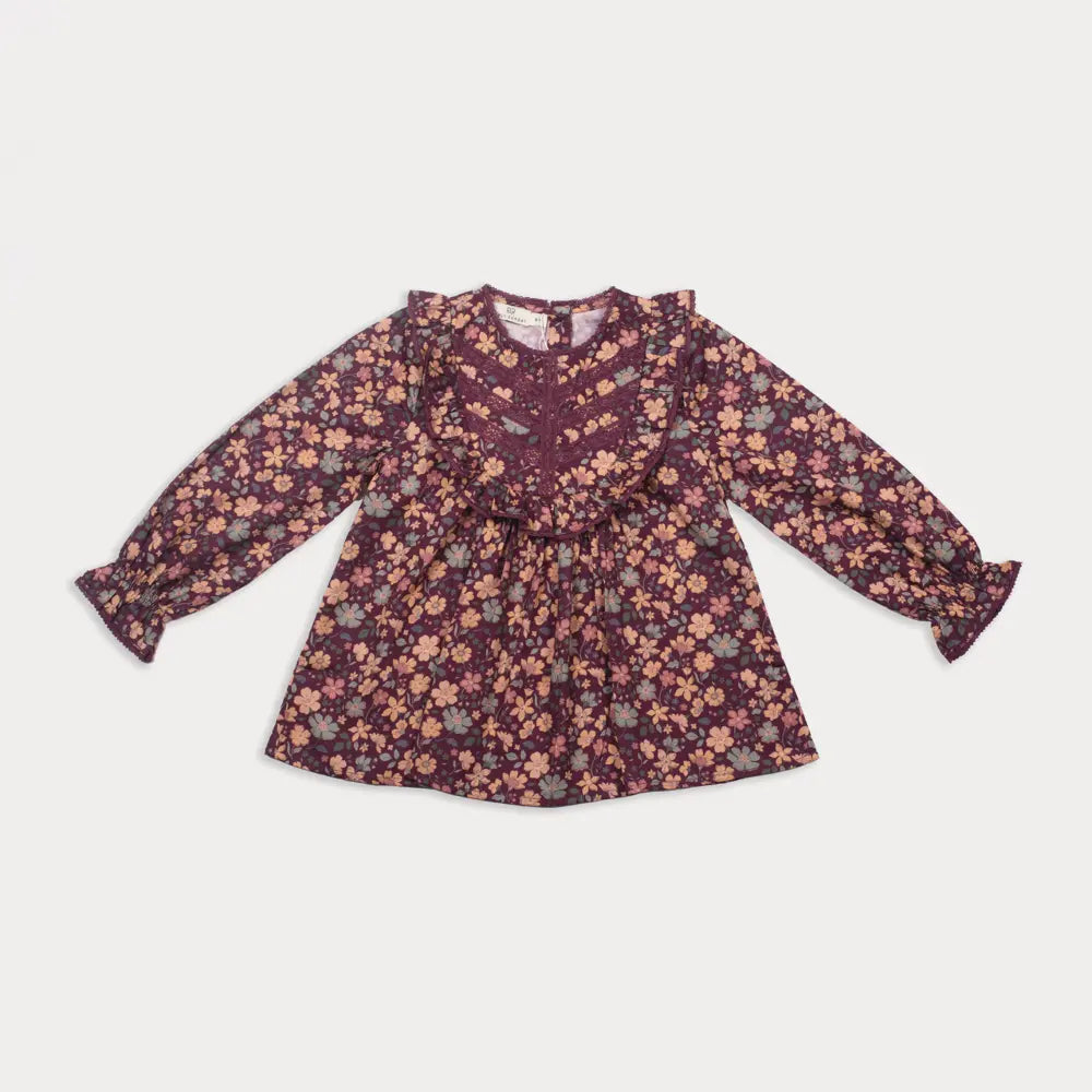 Early Sunday Lauren Blouse - Plum
