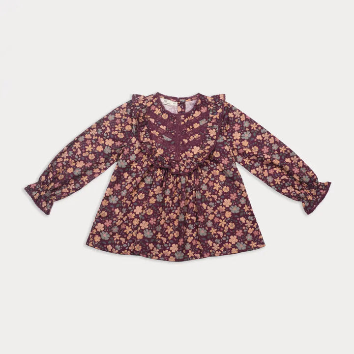 Early Sunday Lauren Blouse - Plum