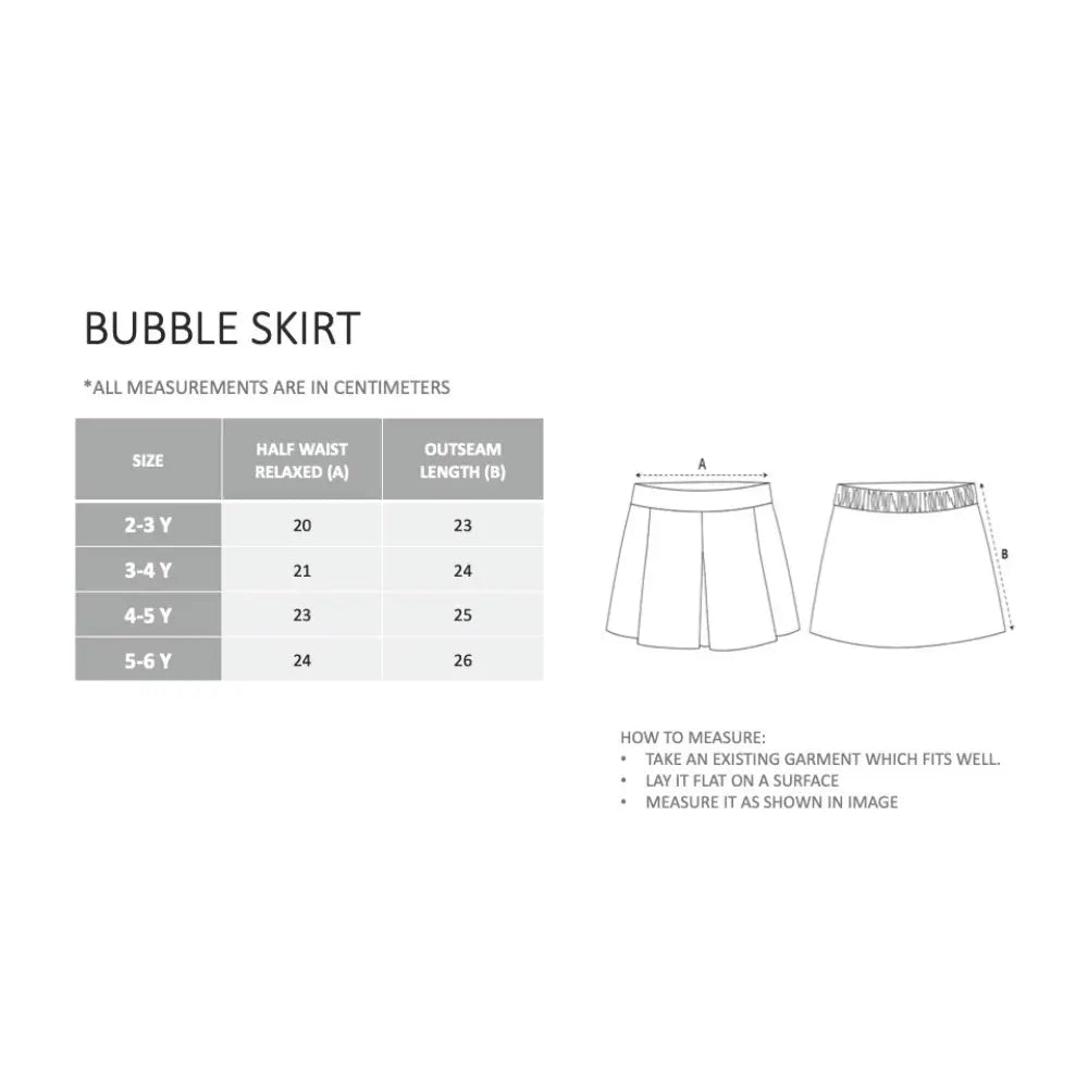 Krawl Kids Bubble Skirt - White