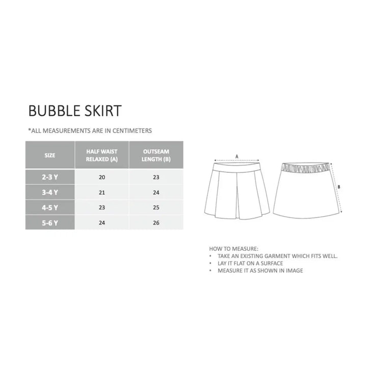 Krawl Kids Bubble Skirt - White