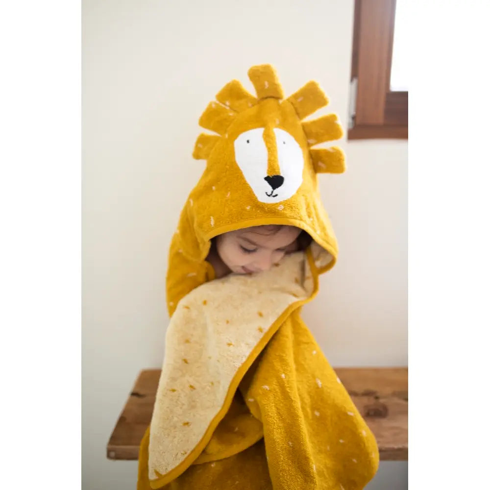 Trixie Hooded towel | 75x75cm - Mr. Lion