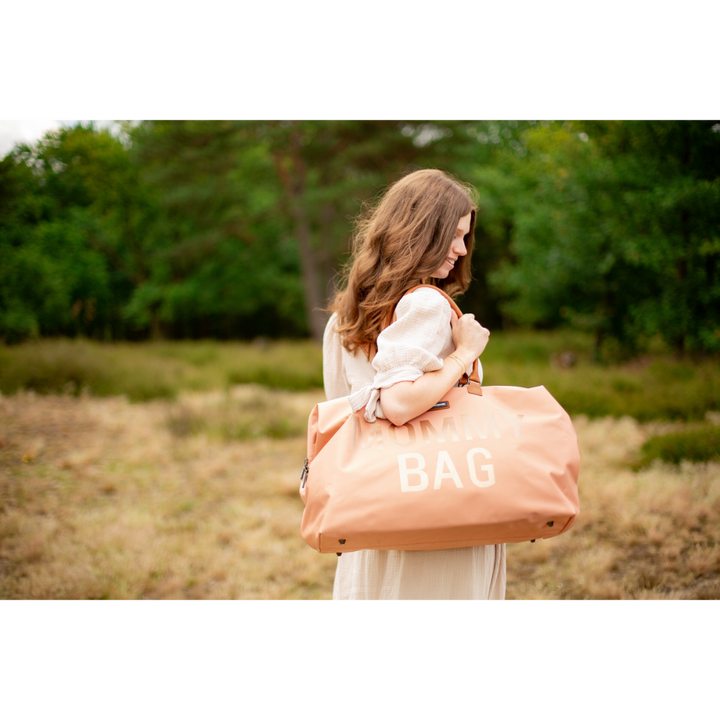 Childhome Mommy Bag Nursery Bag - Pink/Copper