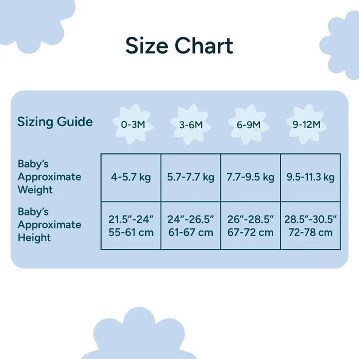 Nintara Baby 100% Cotton Unisex Bodysuit &amp; Pant Set – Up in space (Pack of 2)