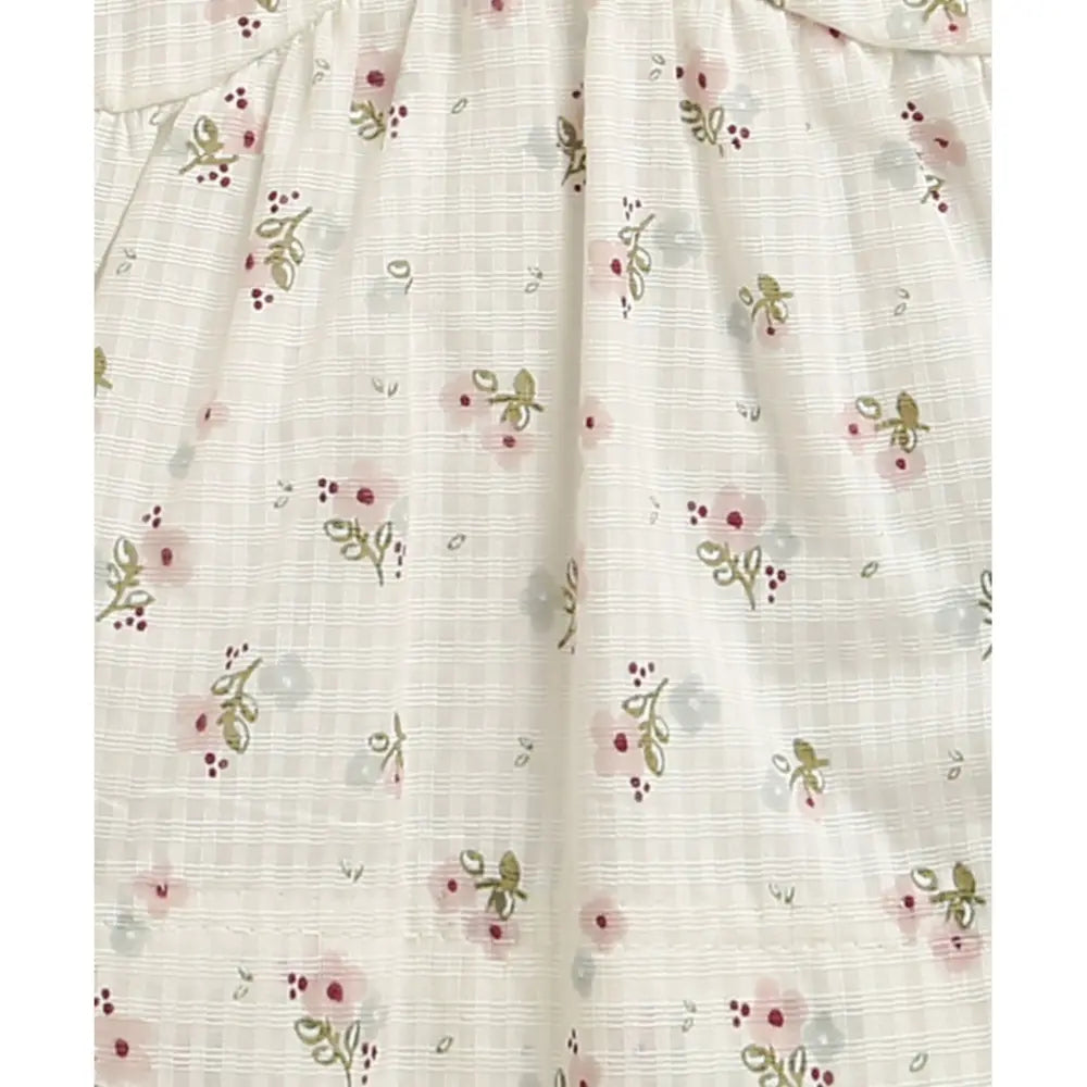 Sweetlime By As Organic Cotton Sweet Meadow Bloom Set - White