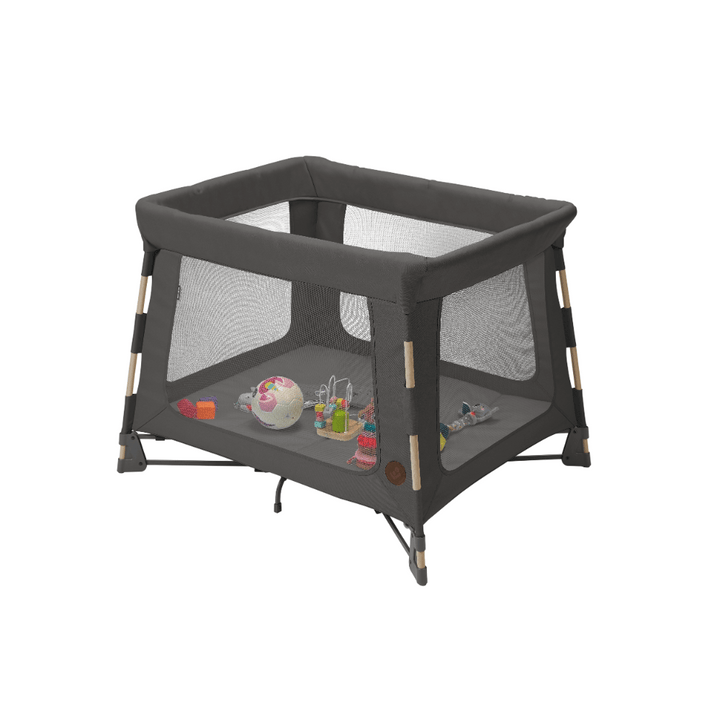 Maxi-Cosi Swift 3-in-1 Travel Cot &amp; Playpen, Birth - 3.5 Years - Graphite