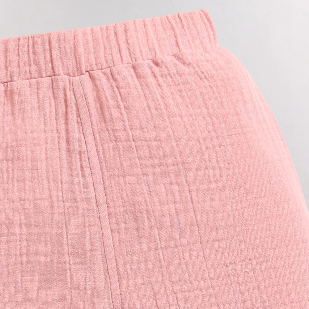 Cot &amp; Candy Baby Organic Girls Cordset - Blush Pink