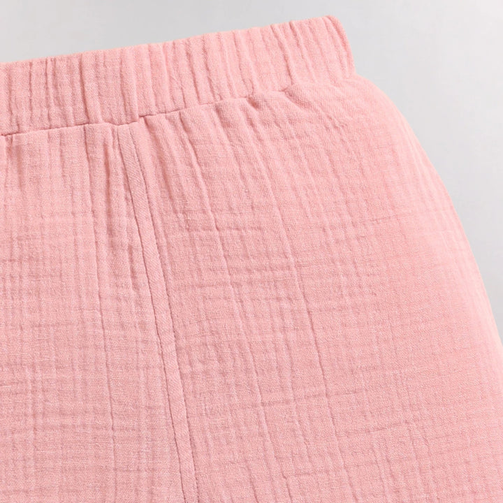 Cot &amp; Candy Baby Organic Girls Cordset - Blush Pink