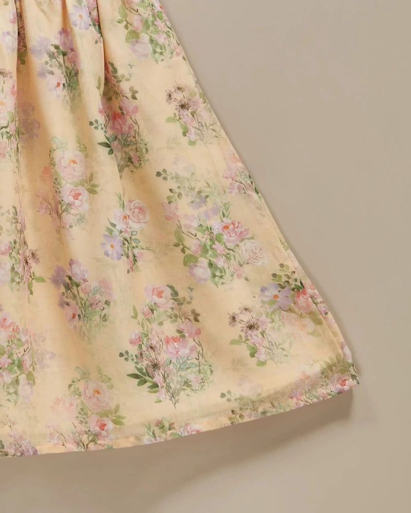 Liz Jacob Girls | Mul Cotton Floral Dress | Soleil