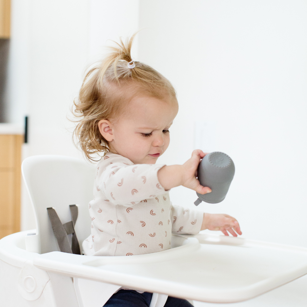 ezpz Mini Cup + Straw Training System for Toddlers