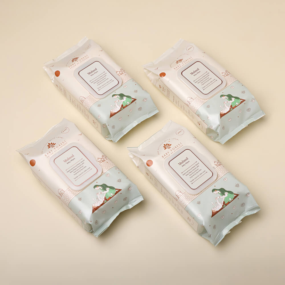 Baby Forest Mulmul Water Based Baby Wipes