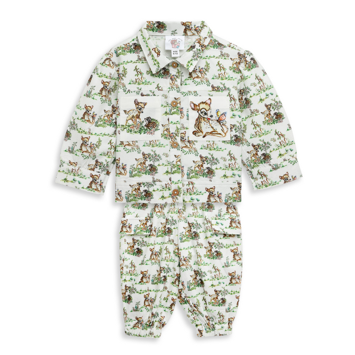 The Baby Trunk Jogger Set - Bambi