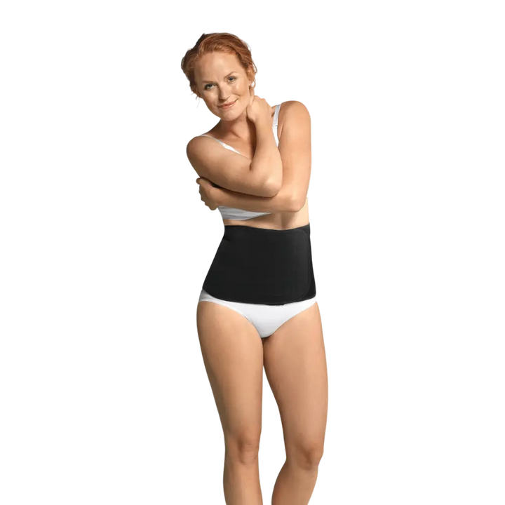 Carriwell Organic Cotton Post Birth Belly Binder - Black