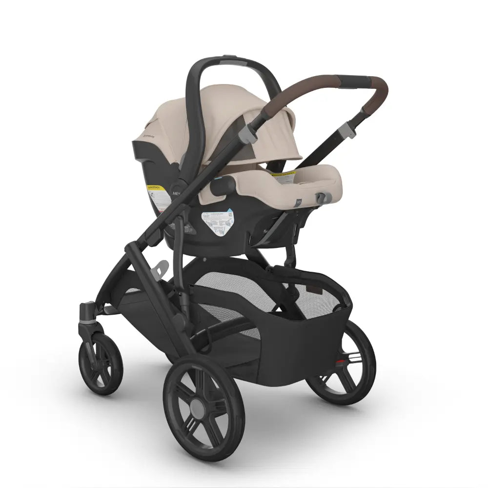 UPPAbaby Mesa V3 Infant Car Seat, SmartSecure® Installation, Side Impact Protection, Travel System Compatible, Birth to 15.9 kg - Sandstone