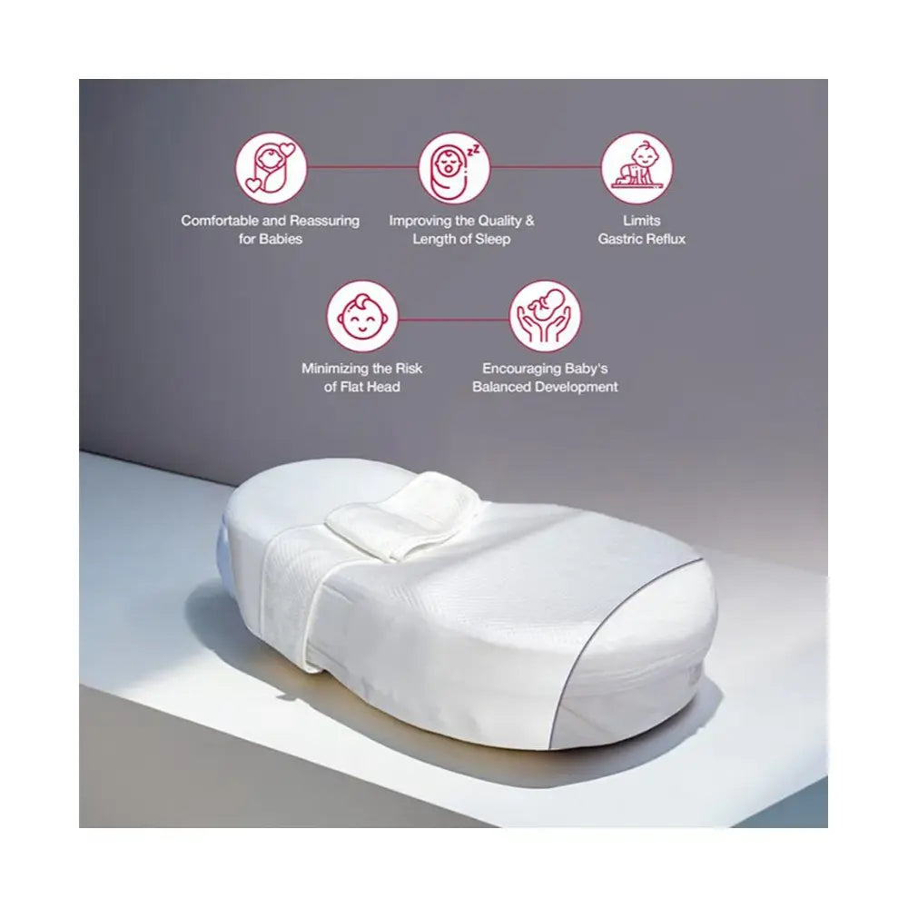 Redcastle Cocoonababy Ergonomic Baby Nest for Newborns - Baby Sleep Pod &amp; Baby Lounger with Womb-Like Comfort, Tummy Support &amp; Washable Cover, Birth - 3 months