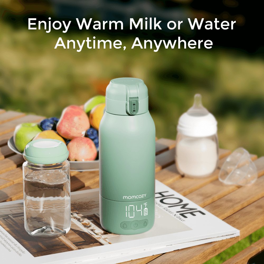 Momcozy Sterilizers &amp; Warmer Portable Breast Milk &amp; Water Warmer - Green