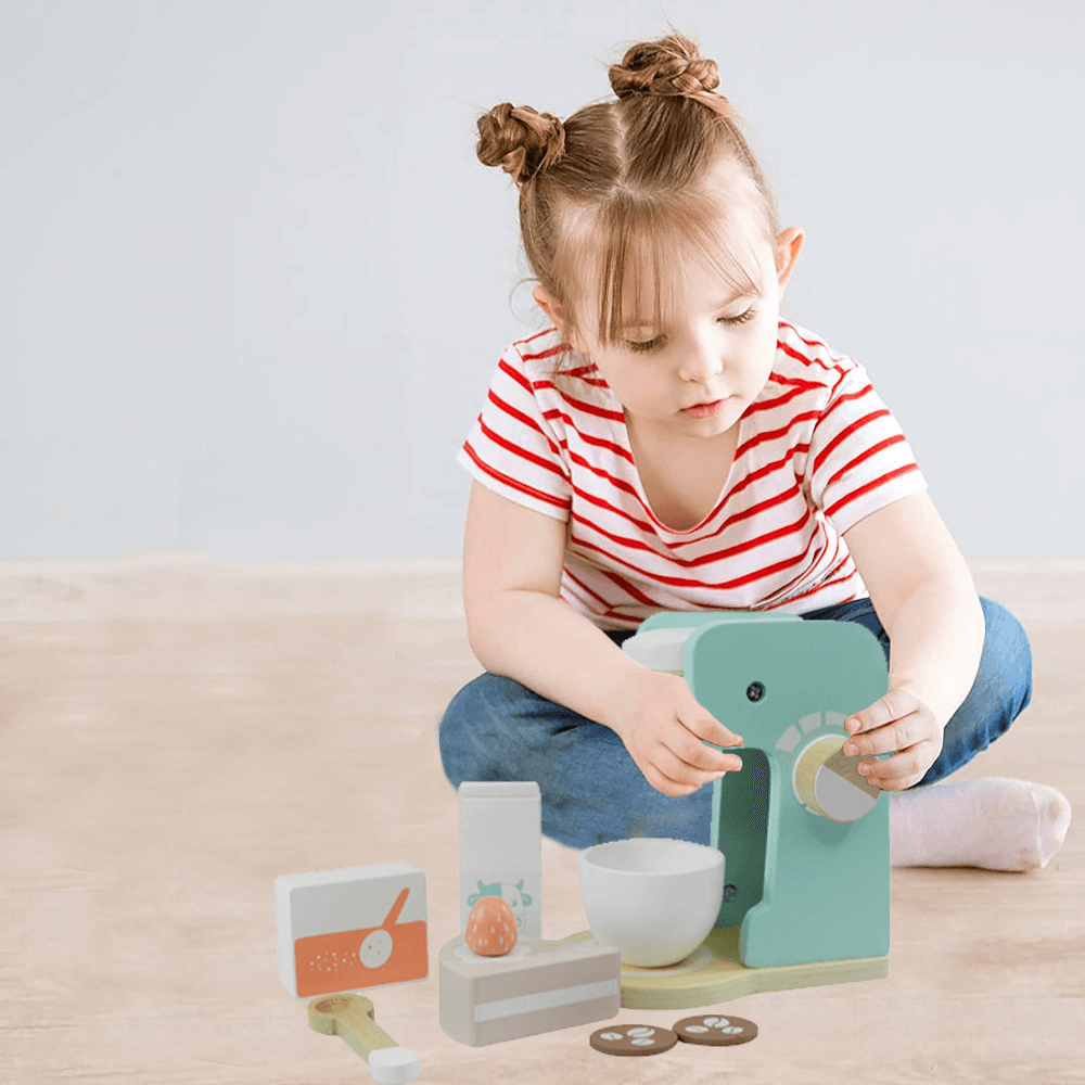 Playbox Wooden Coffee Maker Play Set