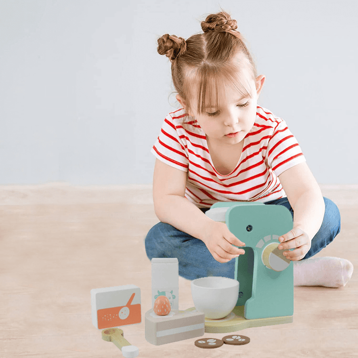 Playbox Wooden Coffee Maker Play Set