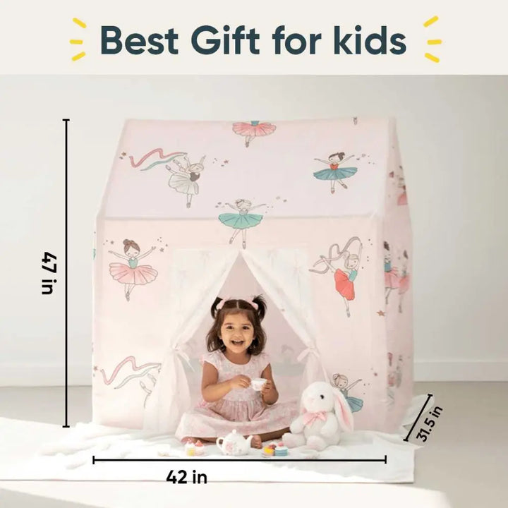 Curious Cub Princess Kids Play Tent House | Magical Indoor Hideaway for Imaginative Play | Suitable for Children Aged 2–5 Years
