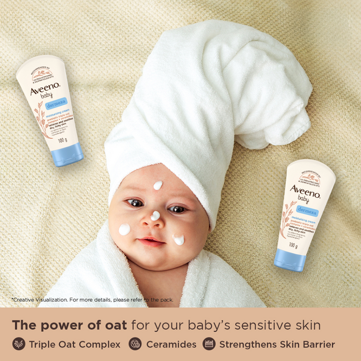 Aveeno Baby Dermexa Moisturising Cream - 100gms