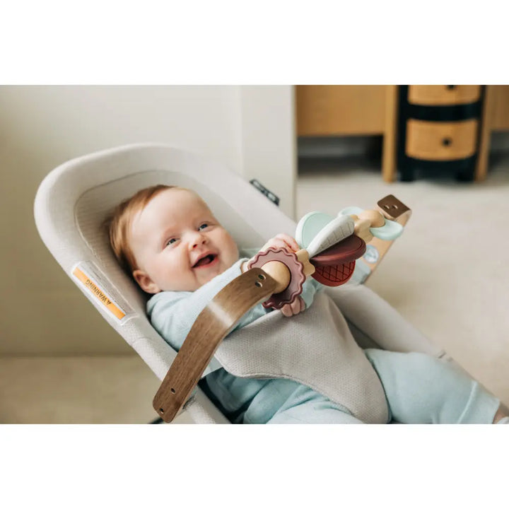 UPPAbaby Mira 3-in-1 Baby Bouncer &amp; Toddler Seat, Newborn to Toddler, Parent-Facing, Foldable , Air Mesh Seat, 0-2 years