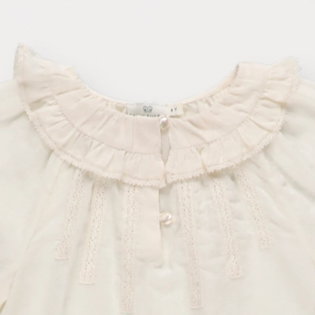 Early Sunday Cécile Blouse For Girls - Ecru