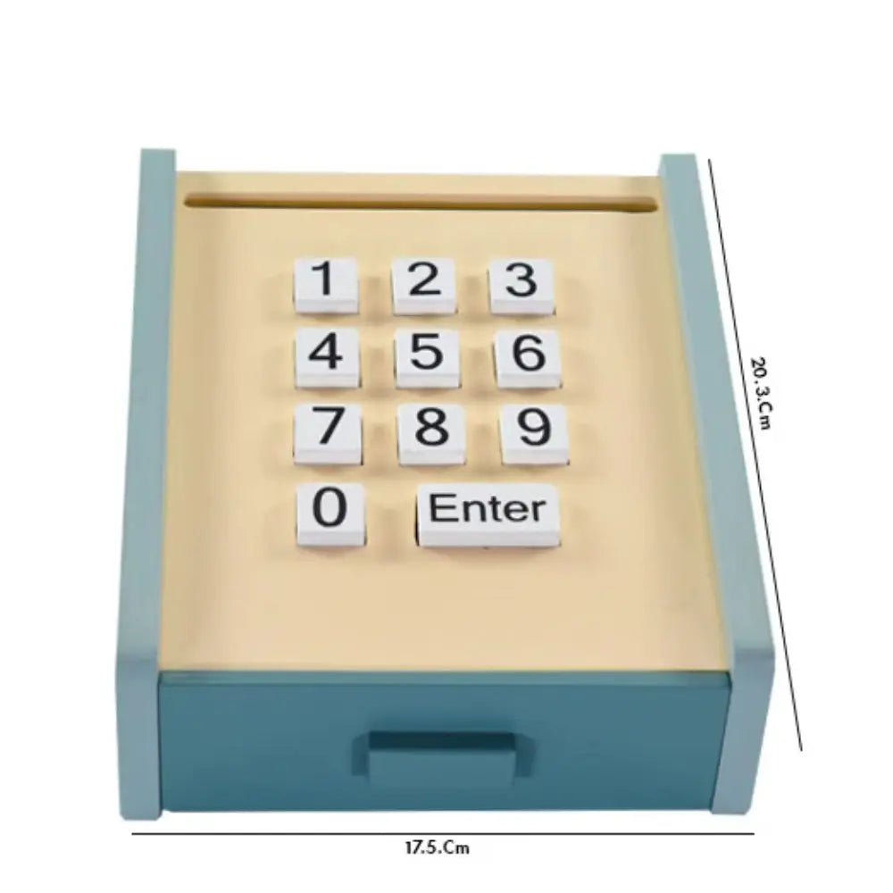Playbox Funny Money - Cashier Wooden Toy