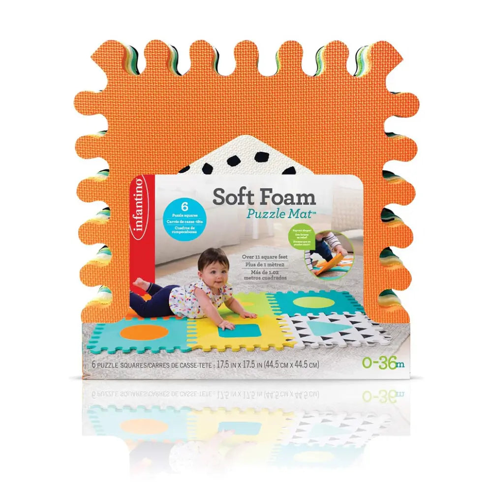 INFANTINO Sensory Puzzle Foam Mat