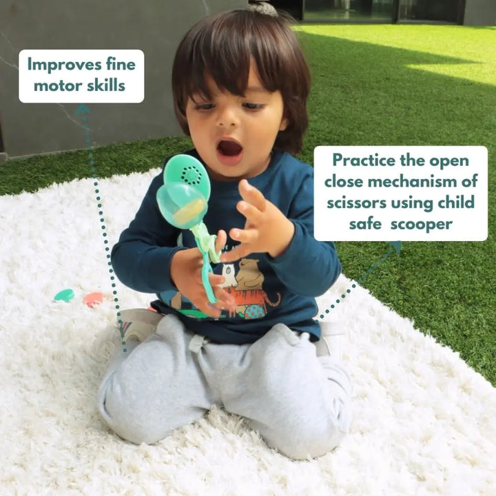 Curious Cub Montessori Box 14 | 7-Piece Sensory &amp; Cognitive Toy Kit | Memory Game, Mosaic Board &amp; More | 2.9 Yrs+