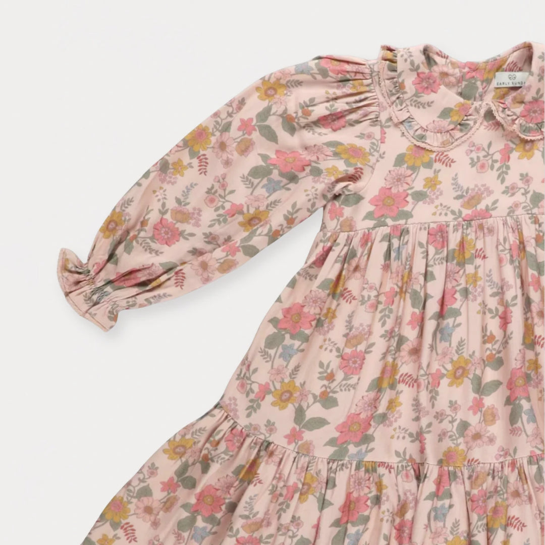 Early Sunday Marguerite Dress For Girls - Bloom
