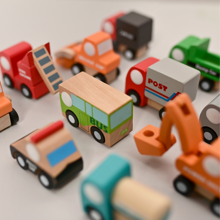 Playbox Little Wagon Toy Cars Playset